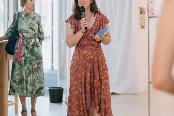 Guided tour through the exhibition with curator Àngels Miralda