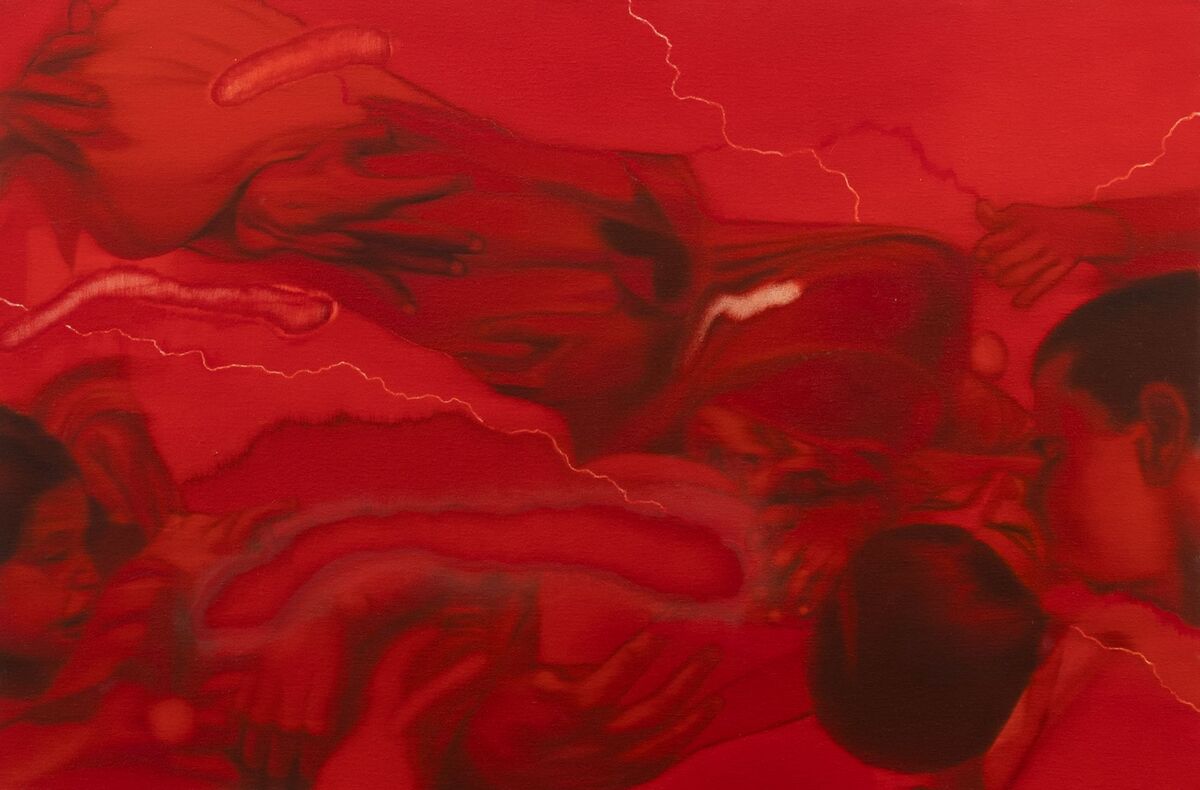 ‘Barzakh’ by Riyas Komu poster, SAC Art Amsterdam